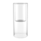 8&#x22; Clear Glass Cylinder Candle Holder by Ashland&#xAE;